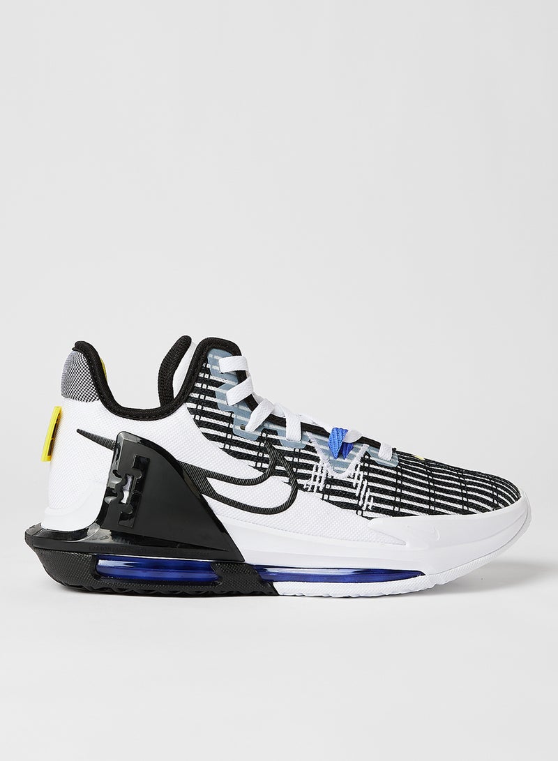 Nike - LeBron Witness 6 Basketball Shoes White/Black - Image 1
