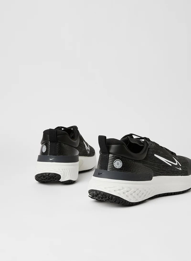 Nike React Miler 2 Shield Weatherised Road Running Shoes Black