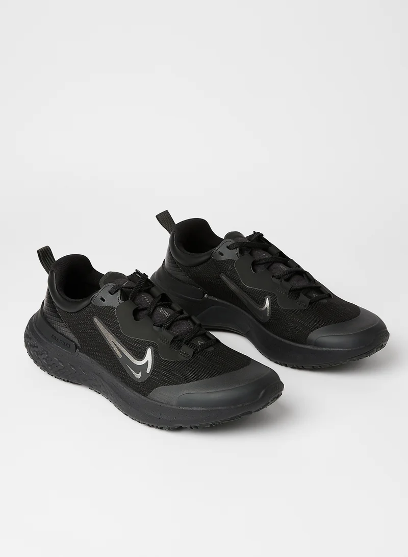 Nike React Miler 2 Shield Weatherised Road Running Shoes Black