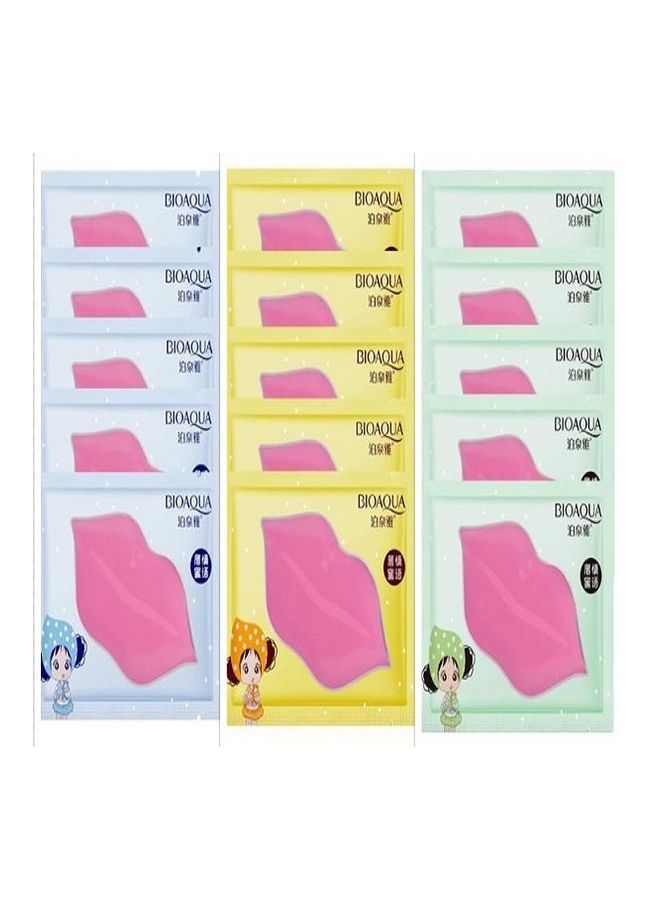 بيو أكوا مجموعة ماسك مرطب للشفاه بثلاثة أشكال مكونة من 15 قطعة 15x8جرام - Image 3