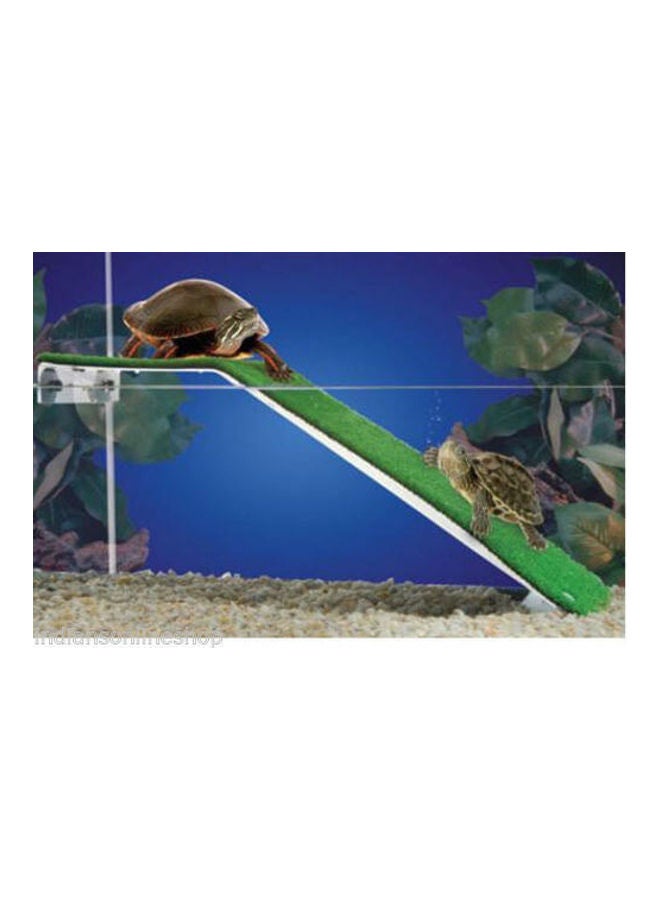 DoPhin Natural Bask Sward Turtle Ladder For Aquarium Green 30cm - Image 3