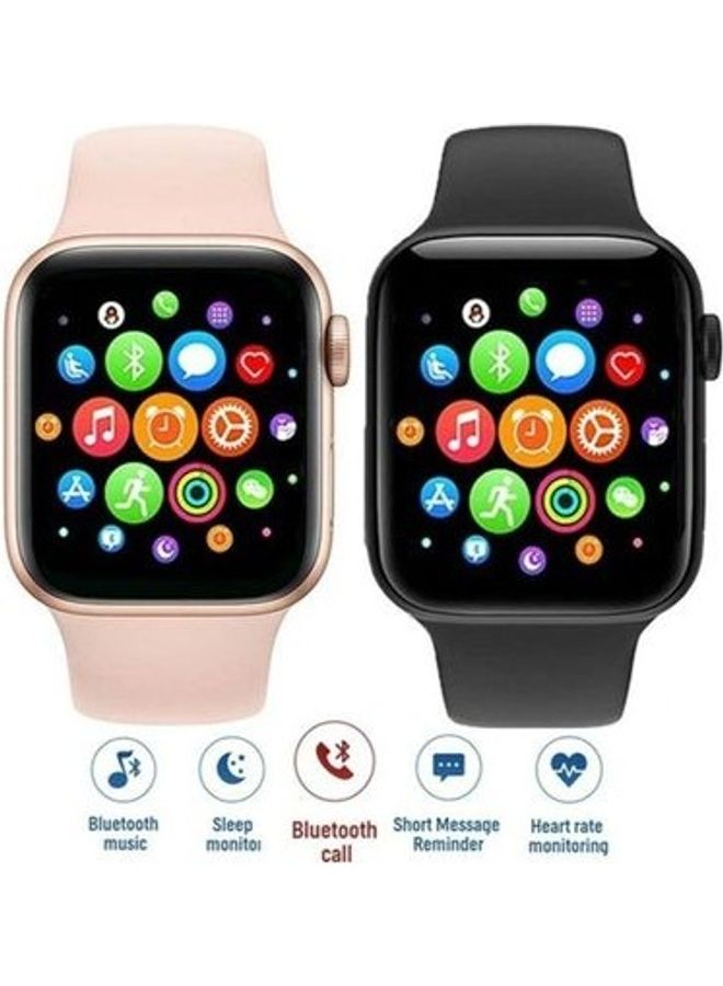 Generic - Full Touch Smartwatch With Replaceable Strap Black - Image 1