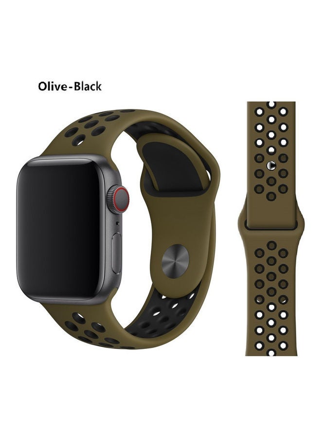 بي إس إن إل حزام سيليكون بديل 42mm/44mm/45mm/49mm لسلسلة ساعة آبل 1/2/3/4/5/6/7/8/SE - Image 1