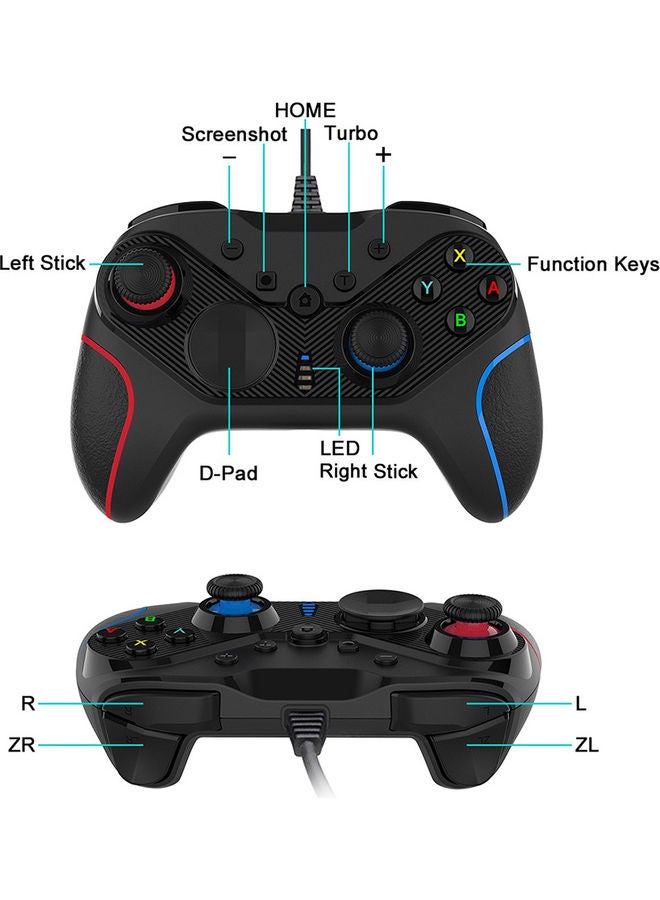 USB Wired Gamepad Game Controller