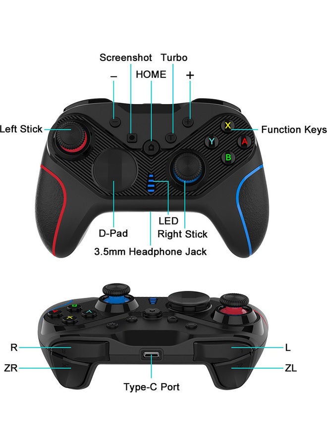 ذراع تحكم بالألعاب لاسلكي بتقنية بلوتوث - Image 4