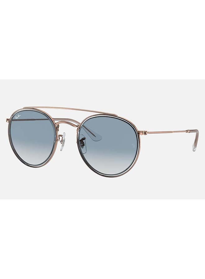 Ray-Ban UV Protection Round Sunglasses - RB3647N-90683F-51 - Lens Size: 51 mm - Gold - Image 2
