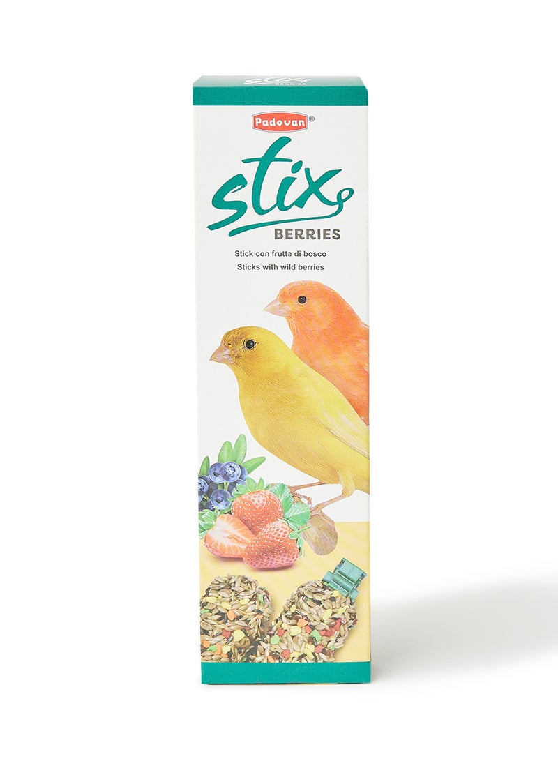 Padovan Stix Berries Canarini 80grams - Image 1