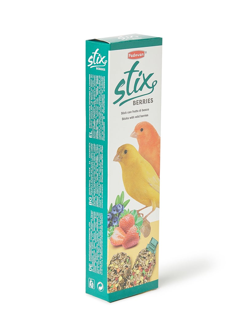 Padovan Stix Berries Canarini 80grams - Image 2