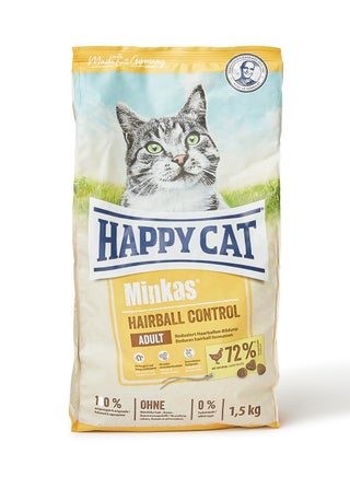 Minkas Hairball Control Cat Dry Food 1.5kg - v1633847210/N47565016A_1