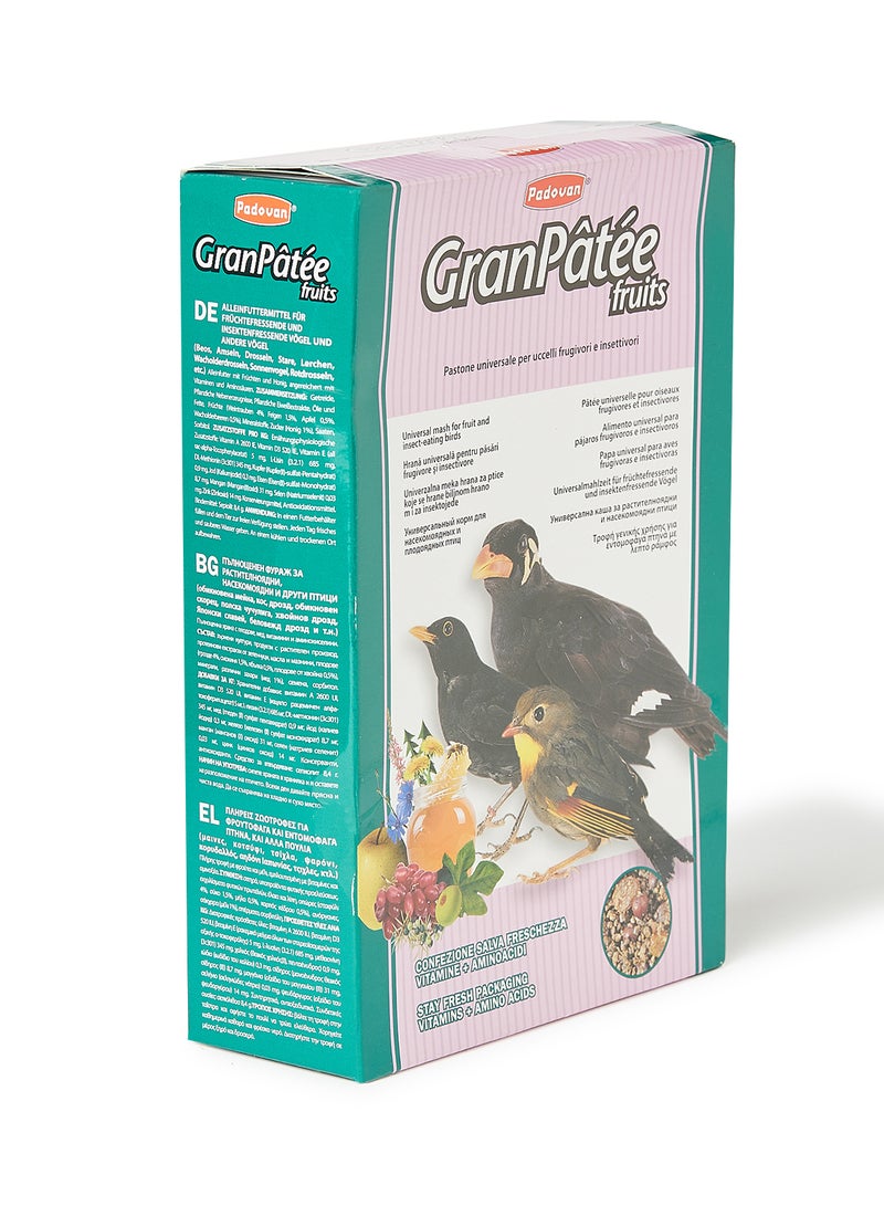 Padovan Granpatee Fruits Complete Food With Fruit And Honey 1kg - Image 2