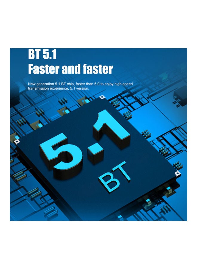 سماعة إيربادز BT 5.1 تعلق على الرقبة أسود - Image 5