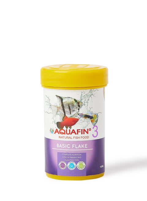 Basic Flake Daily Fish Diet Floating Type Food 100ml