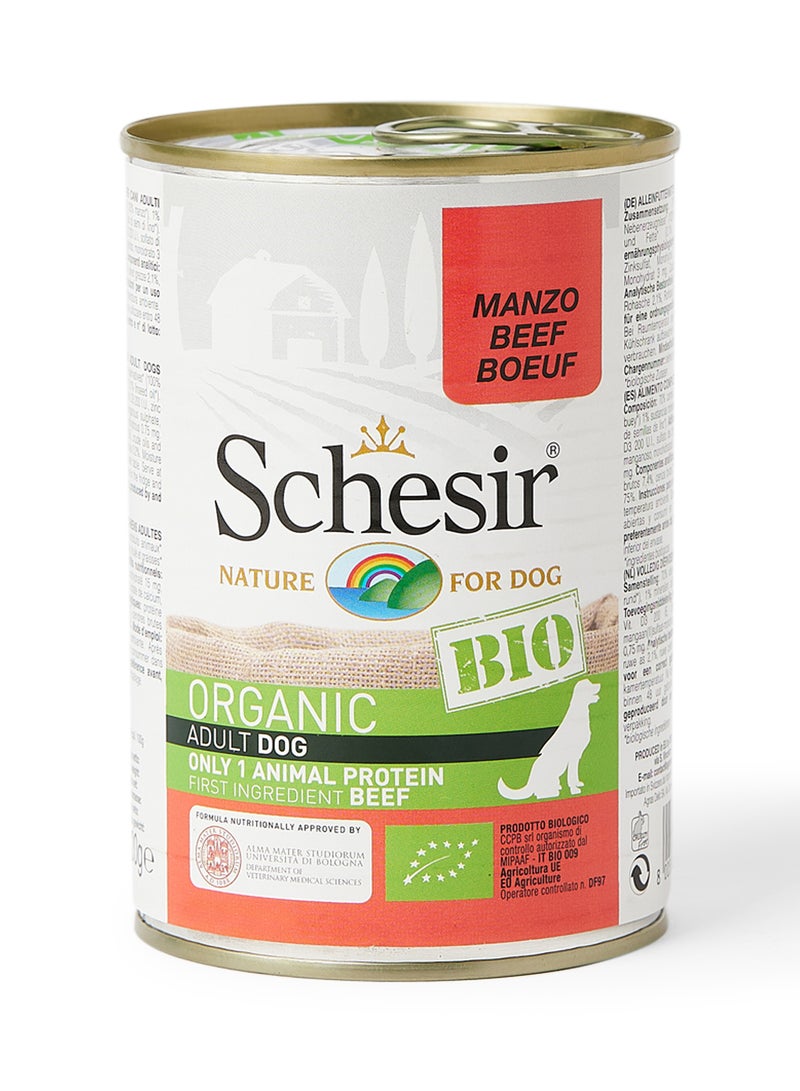 شيسر طعام رطب للكلاب بالبروتين من مصدر واحد بيو بيف 400جرام - Image 1