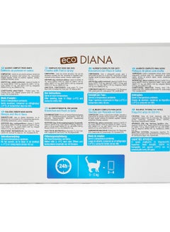 Eco Diana Pack Of 12 Chunks With Fish In Gravy 100grams  - Image 4