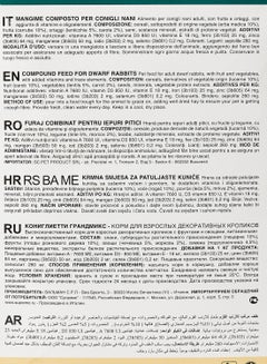 Padovan Grand Mix Coniglieti Complete Food For Rabbit 850grams  - Image 4