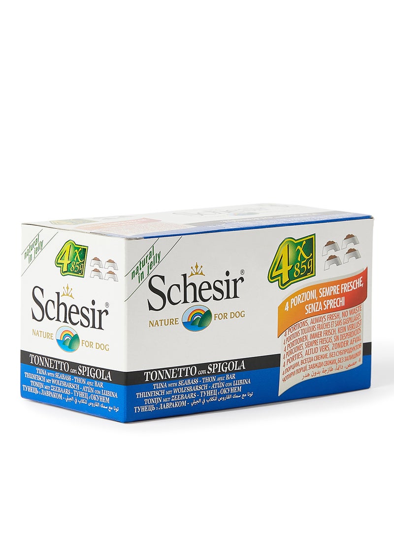 Dog Wet Food Tuna With Seabass 340grams