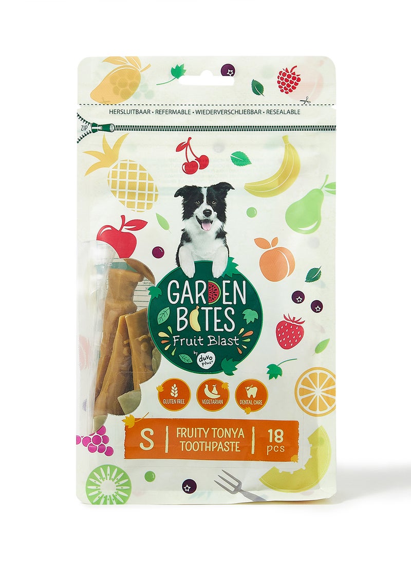 Duvo Graden Bites Fruity Tonya Toothpaste, Mix Colors, 18Piece 270grams - Image 1