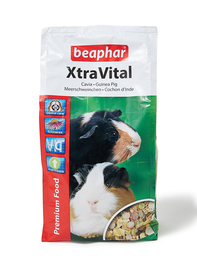 beaphar Xtravital Guinea Pig Feed Green 1kg  - Image 1