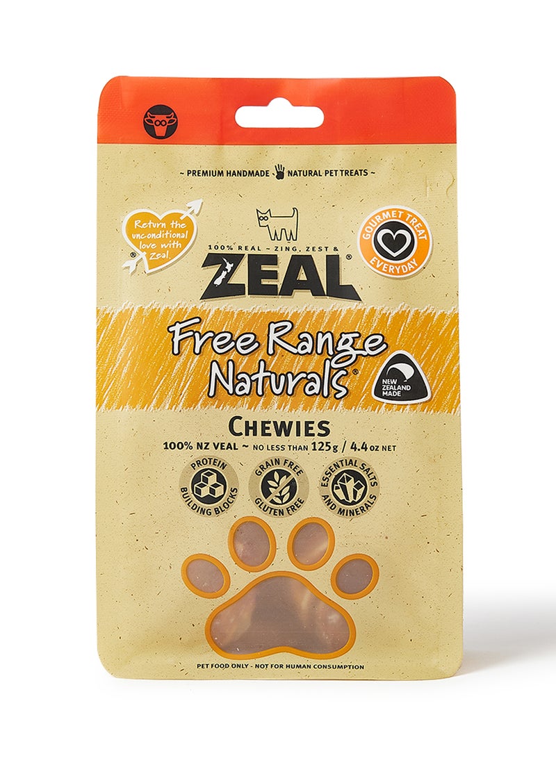 zeal Chewies Veal Tendons Multicolour 125grams - Image 1