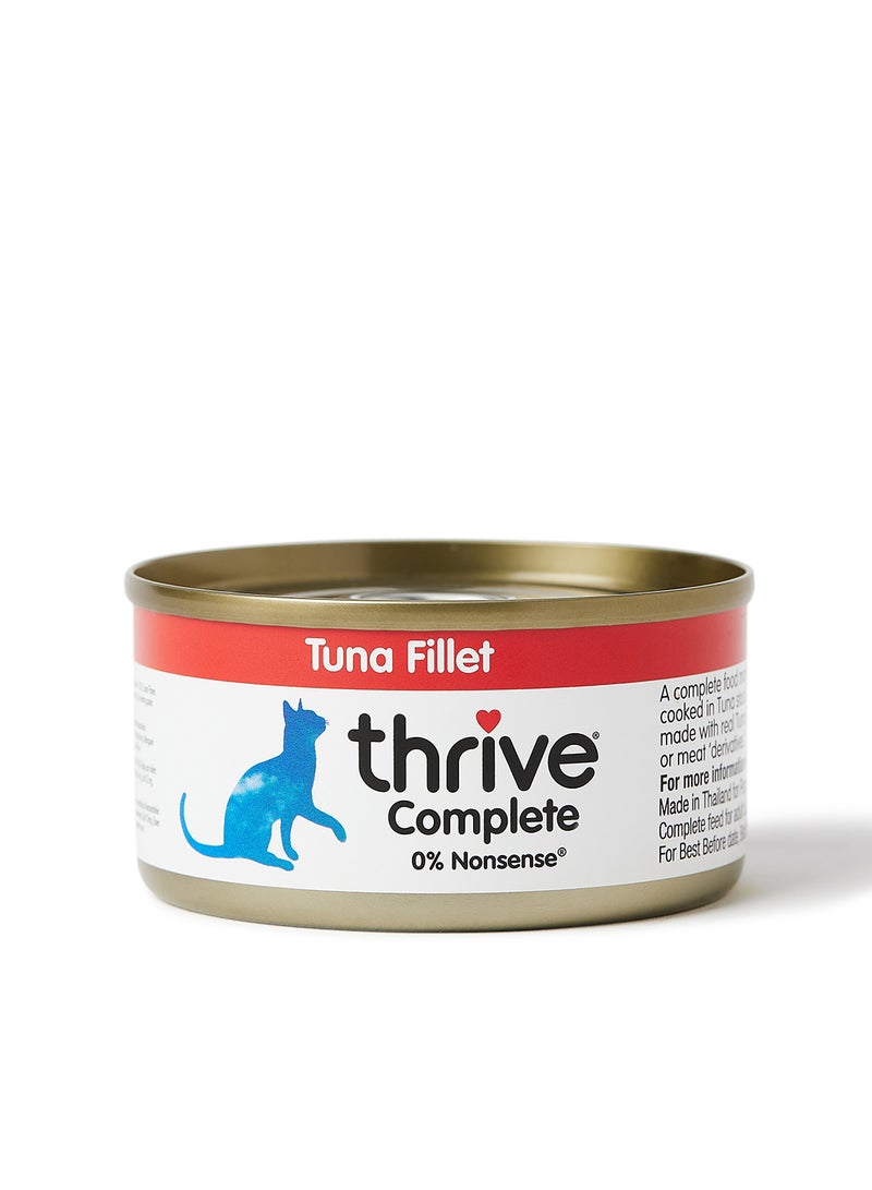 ثرايف طعام رطب بالكامل بالتونة للقطط متعدد الألوان 75جرام - Image 1