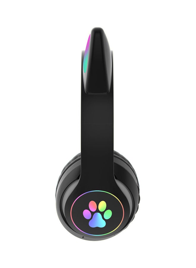BT 5.0 Wireless Foldable Headphone Black - Image 2