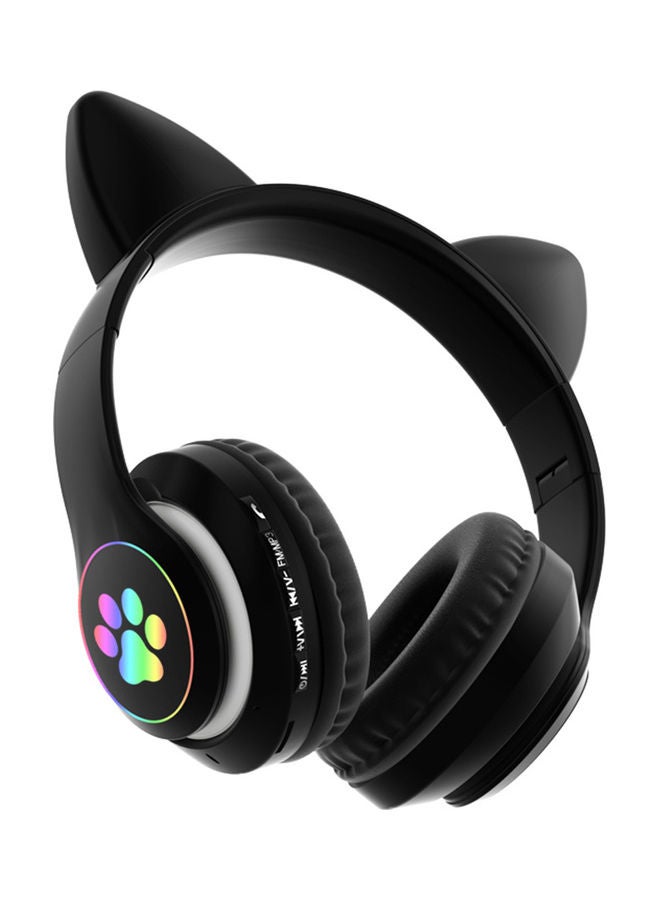 BT 5.0 Wireless Foldable Headphone Black - Image 4