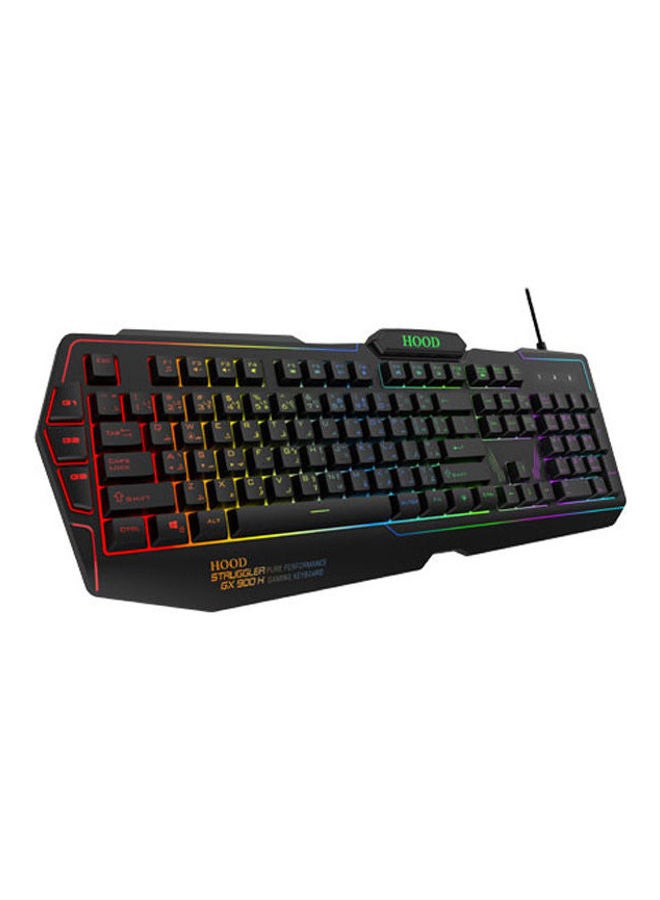 HOOD K900 Gaming Keyboard/RGP 7 Colour/Mic/Anti Ghost/3G-Keys/2Y - Image 2