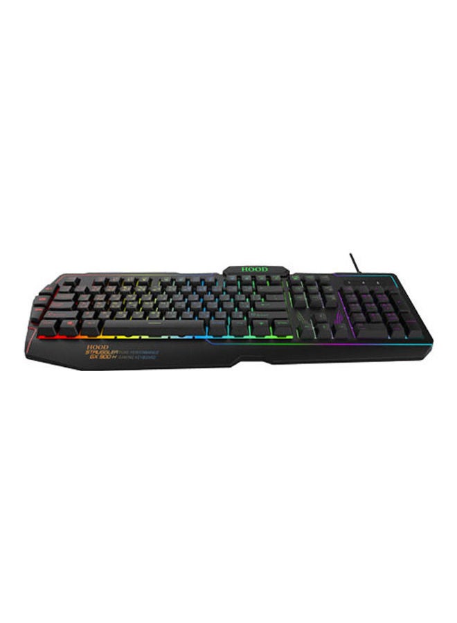 HOOD K900 Gaming Keyboard/RGP 7 Colour/Mic/Anti Ghost/3G-Keys/2Y - Image 4