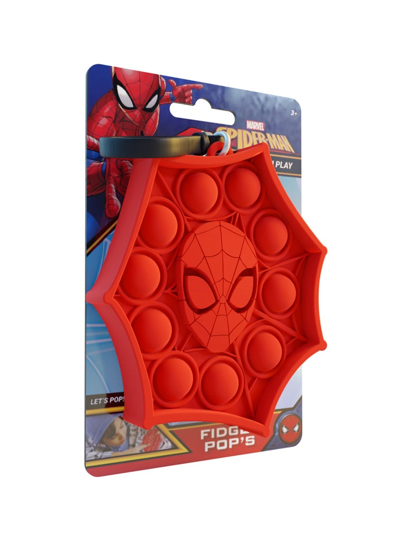 MARVEL - Fidget Popup Keychain - Spiderman - Image 1