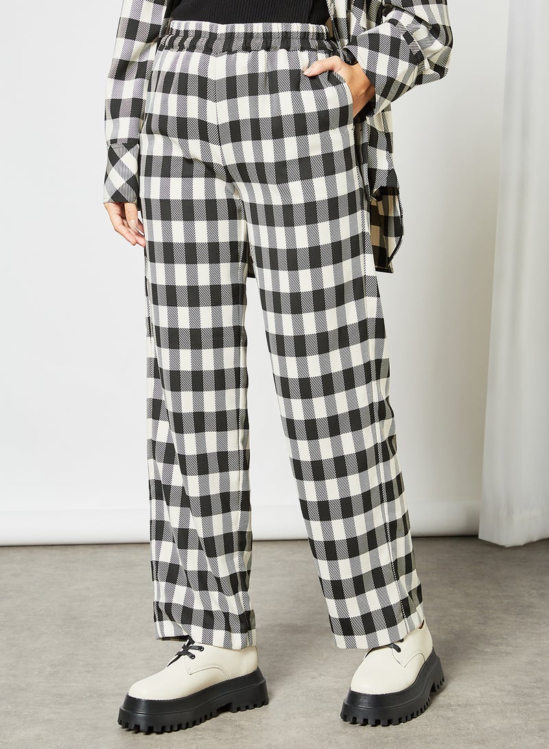 Gingham Check Pants Black/White - v1633855391/N44924135V_1