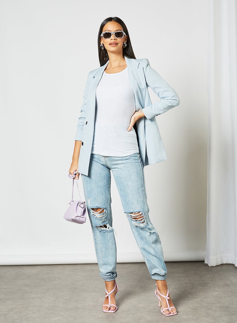 Blue Saint - Stylish Casual Top Blue - Image 1