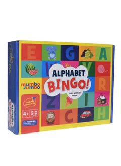 Alphabet Bingo Letter Board Game For Kids 4 Years And Above, Learn All About Alphabets With No Difficulty, Easy To Understand With Graphic Design Features 2 Players