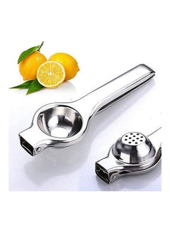 Generic Jochapa Manual Lemon Squeezer Stainless  Lemon Juicer Press Silver 20cm  - Image 2