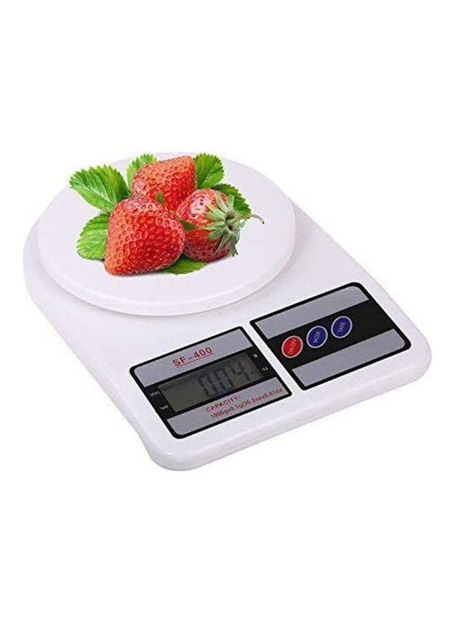 Electronic Digital Kitchen Scale   10 Kg White - Image 2