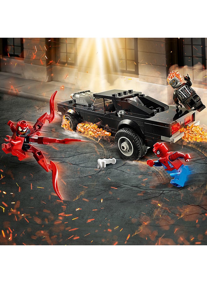 LEGO - 76173 Marvel Spiderman: Spider-Man and Ghost Rider Vs Carnage Building Toy Set For Kids 7+ Years - Image 1