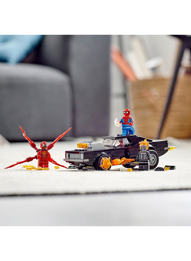 LEGO - 76173 Marvel Spiderman: Spider-Man and Ghost Rider Vs Carnage Building Toy Set For Kids 7+ Years - Image 1