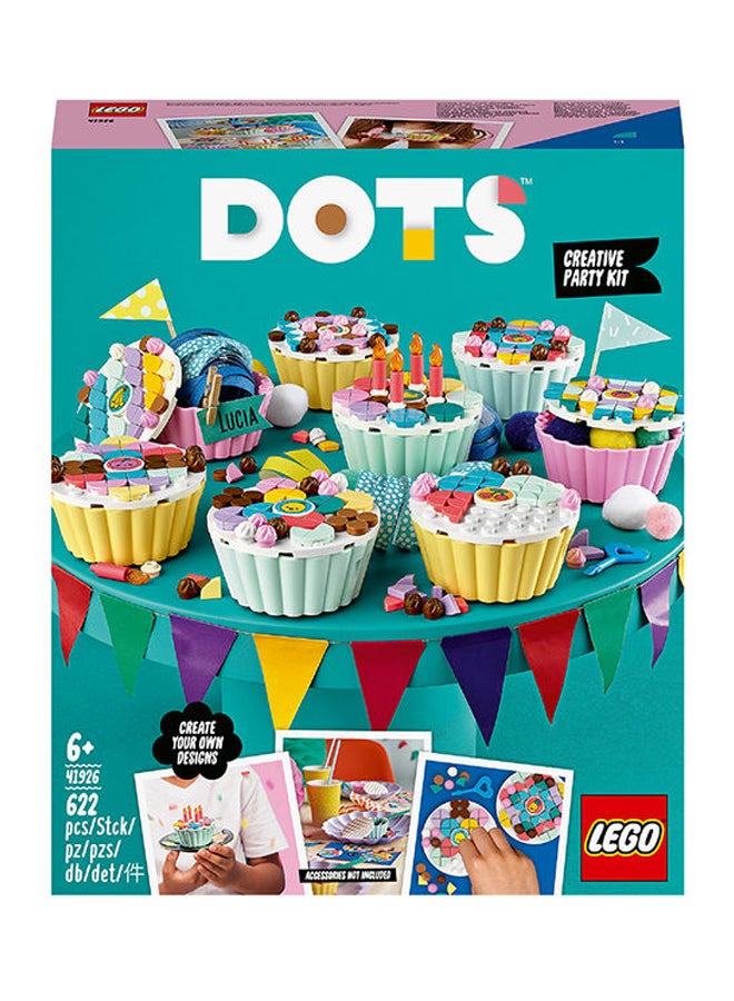LEGO 41926 622 Pieces Creative Party Kit DIY Craft Decorations Early Learning Kit 622 6+ Years - Image 2