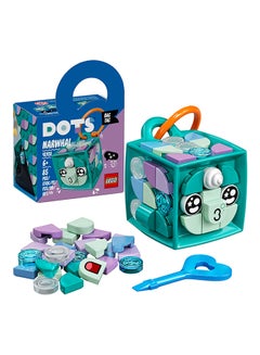 41928 85-Piece Dots Narwhal Bag Tag 6+ Years