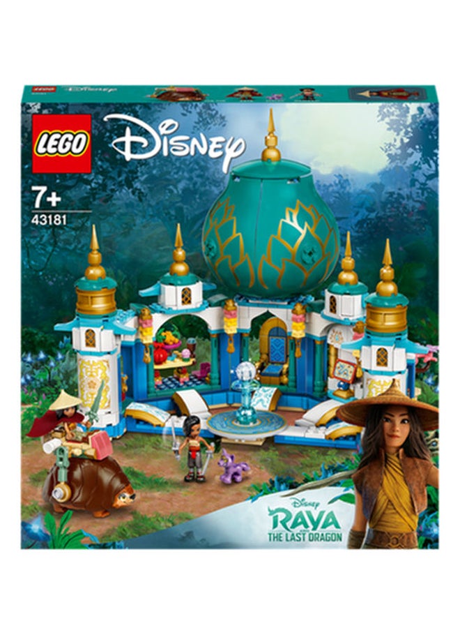 43181 610-Piece Raya And The Heart Palace Building Set 610 7+ Years