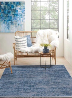 MERINOS Sondos Collection Contemporary Area Rug Blue 140 x 200cm  - Image 4