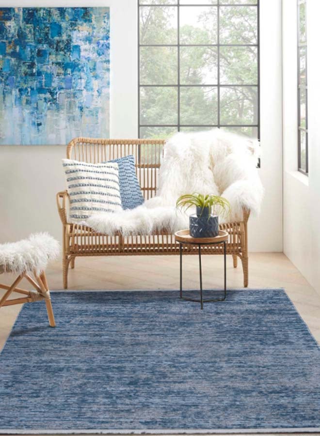 MERINOS Sondos Collection Contemporary Area Rug Blue 140 x 200cm  - Image 4