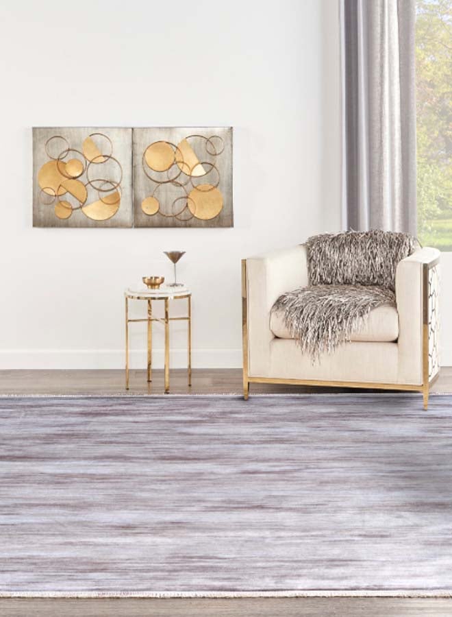 ميرينوس سجادة أرضية عصرية من مجموعة سوندوس رمادي/ أبيض 140 x 200سم - Image 4