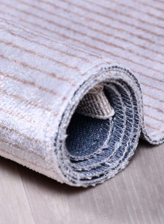 ميرينوس سجادة أرضية عصرية من مجموعة سوندوس رمادي/ أبيض 140 x 200سم - Image 3