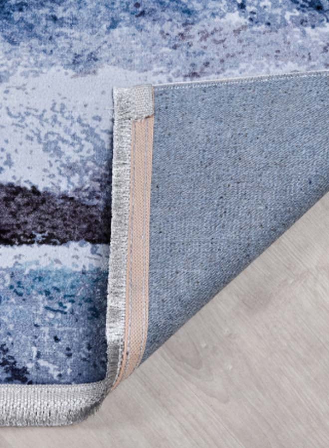 ميرينوس سجادة أرضية عصرية من مجموعة سوندوس أزرق/رمادي 140 x 200سم - Image 2
