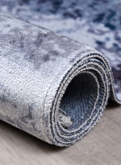 MERINOS Sondos Collection Contemporary Area Rug Blue/Grey 140 x 200cm  - Image 3