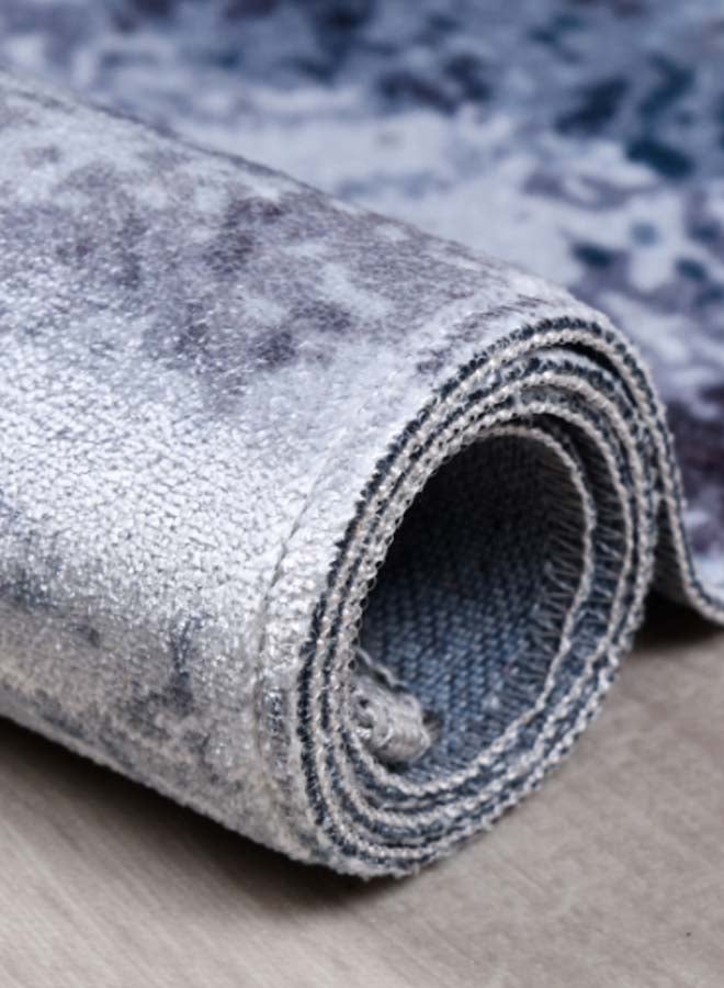ميرينوس سجادة أرضية عصرية من مجموعة سوندوس أزرق/رمادي 140 x 200سم - Image 3