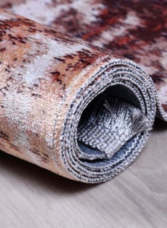 MERINOS Sondos Collection Contemporary Area Rug Brown/White 140 x 200cm  - Image 3