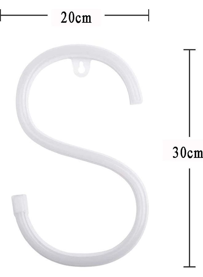 سلة مصباح LED مرن بلون نيون أحمر 30 x 20سم - Image 2