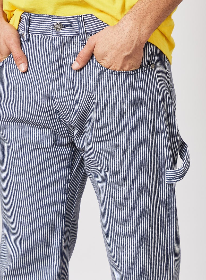 The Hundreds - Sycamore Striped Pants Indigo - Image 1