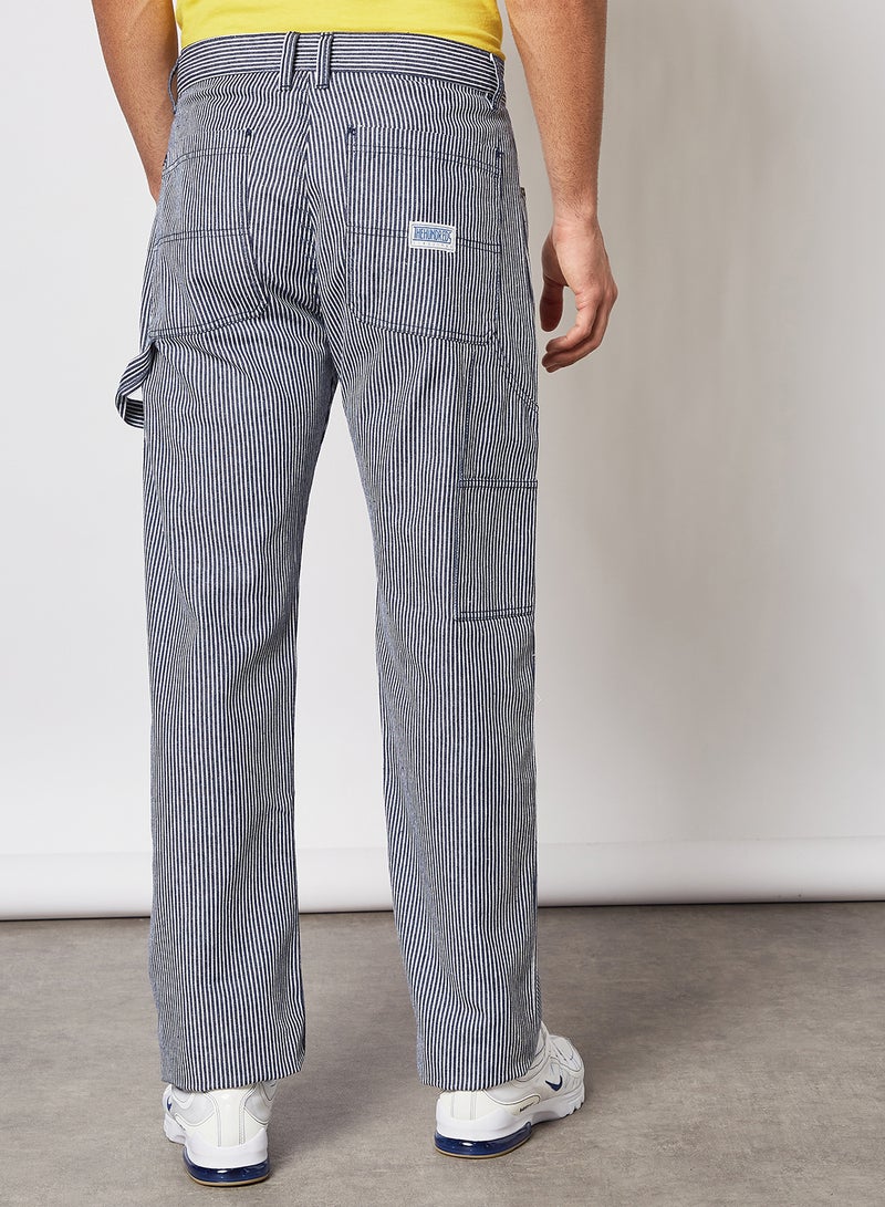 The Hundreds - Sycamore Striped Pants Indigo - Image 1